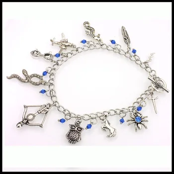 Percy Jackson the olympians inspirational movie charm bracelet dr chase book 2017 new clasp fandom bracelet BF192