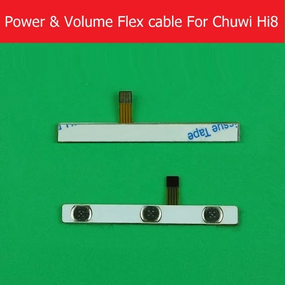 Genuine on / off Power Flex cable For Chuwi Hi8 power switch button flex cable For Hizee H8G Newsmy N81 Volume flex cable