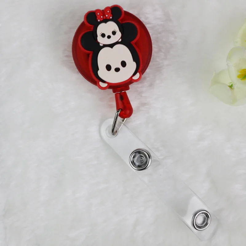 Disney Микки Маус мультфильм значок зажим для разрешения на работу сертификат