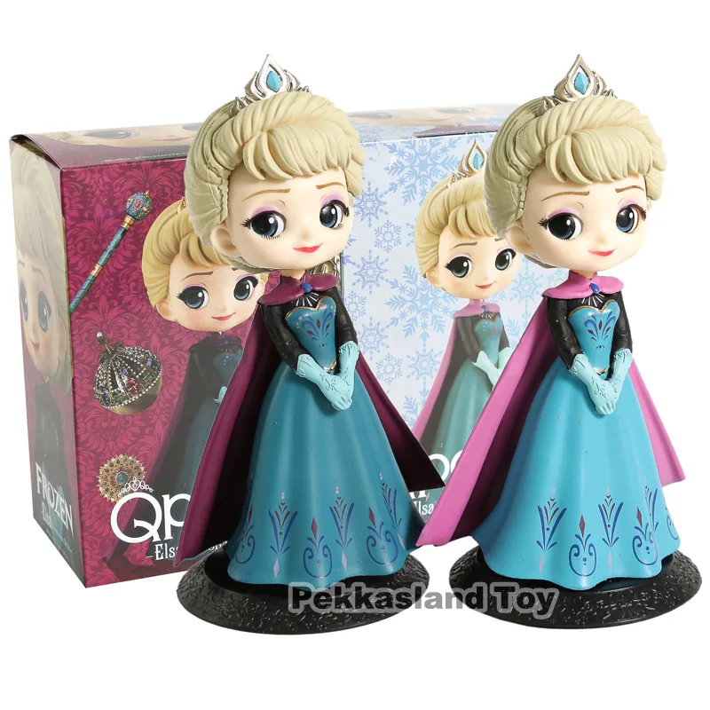 

Q Posket Characters Elsa Coronation Style PVC Figure Collectible Model Toy
