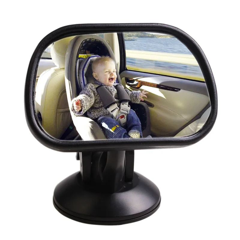 

Youwinme Adjustable Universal Mini Car Rear Seat View Mirror Baby Safety Sucker Convex Child Rearview Monitor Mirror