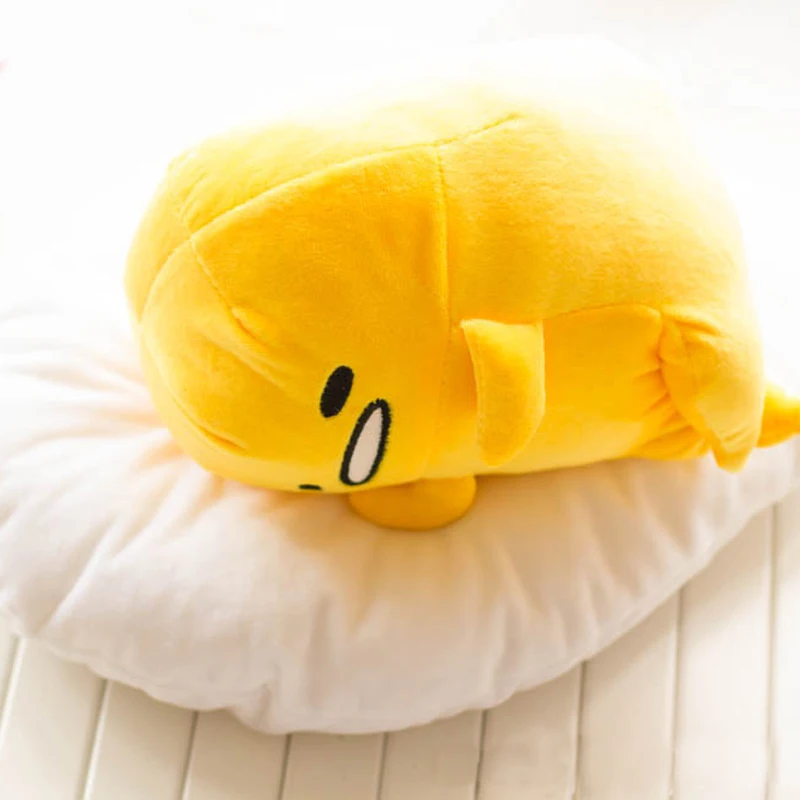 40*30 см Gudetama ленивое яйцо jun плюшевая игрушка яйцо желток брат большая подушка ленивые шары Мягкая кукла для детей друг подарок