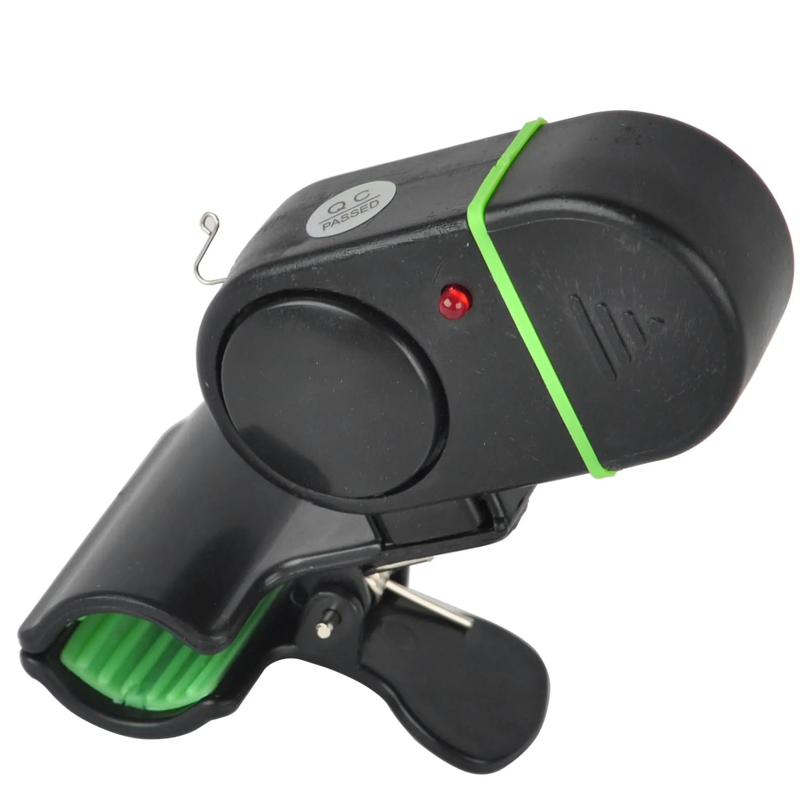 1Pcs Black Electronic Night Bite Fishing Alarm Alert Light Bell Clip on Rod Outdoor Fishing Alarm For Fishing