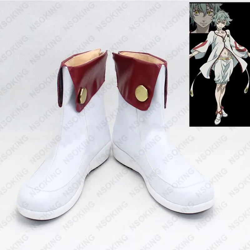 

New DEADMAN Sakigami Toto Cosplay Shoes Anime WONDERLAND Boots Custom-Made