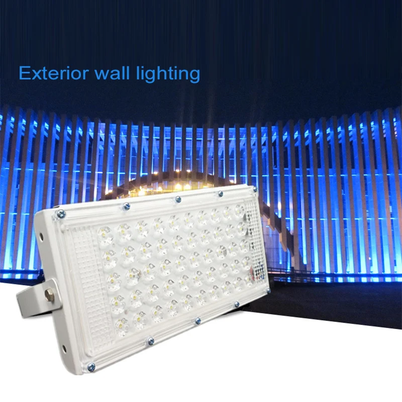 LED Flood Light 50W AC90265V Floodlight IP66 Waterproof Outdoor Wall