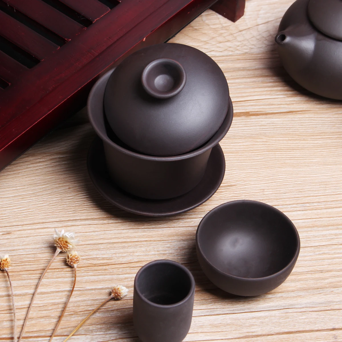 Китайский фарфоровый чайный набор кунг-фу, деревянный чайный поднос, чайный горшок для домашних животных, инструменты для дома, кухни, чайный домик, чайный набор, посуда для напитков, чайный сервиз