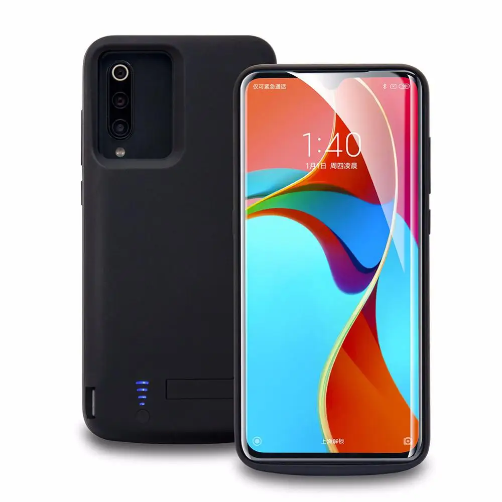5000 мАч для Xiaomi 9 чехол аккумулятора телефона умный внешний аккумулятор Mi зарядное