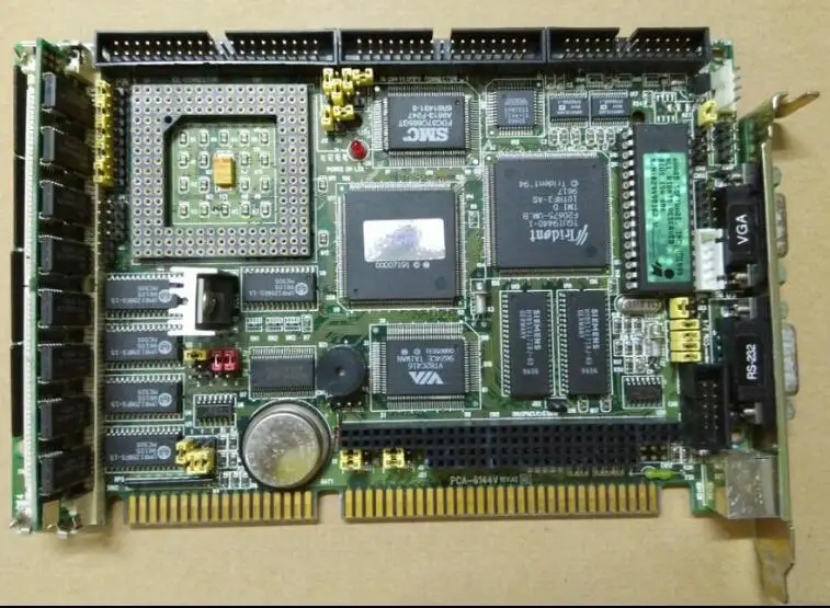 

PCA-6144V A2 100% OK Original IPC Board ISA Slot Industrial motherboard Half-Size CPU Card PICMG1.0 With CPU RAM No-FAN