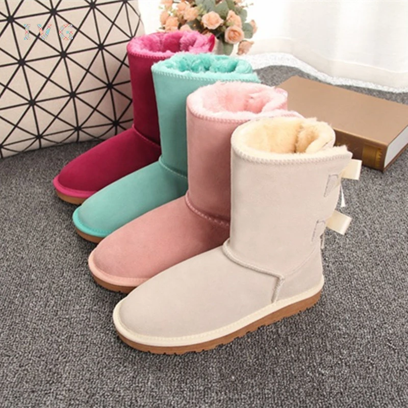 womens snow boots size 4