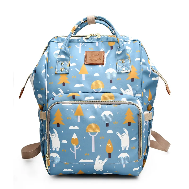 

Mommy Backpack Large Capacity Bag Diaper Nappy Bag Printed Travel Unicorn Backpack Desiger Nursing Stroller Baby Bag Care