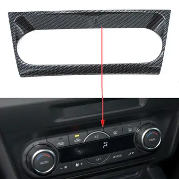 

A/C Air Condition Control Knob Panel Cover Trim Frame For Mazda 3 Axela 2014-16