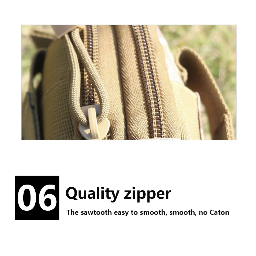 outdoor Fishing bag zipper