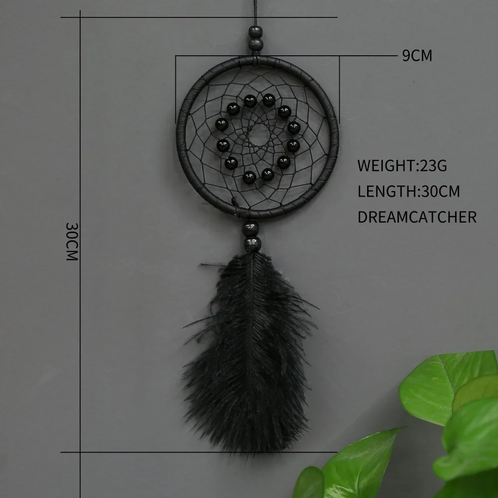 Ручной Работы Индийских Декоративные Dream Catcher стены висящий мечтатель перо ремесел детские вещи стены комнаты Home Decor колокольчиков