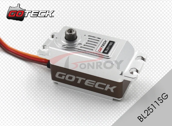 

Goteck BL2511S digital brushless High-end servo motor with high torque 10/12kg-cm for Car model/Aircraft