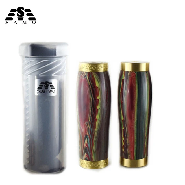 Новый ваза mod с смолы трубки вариант механический мод 18650 E сигареты vape ручка