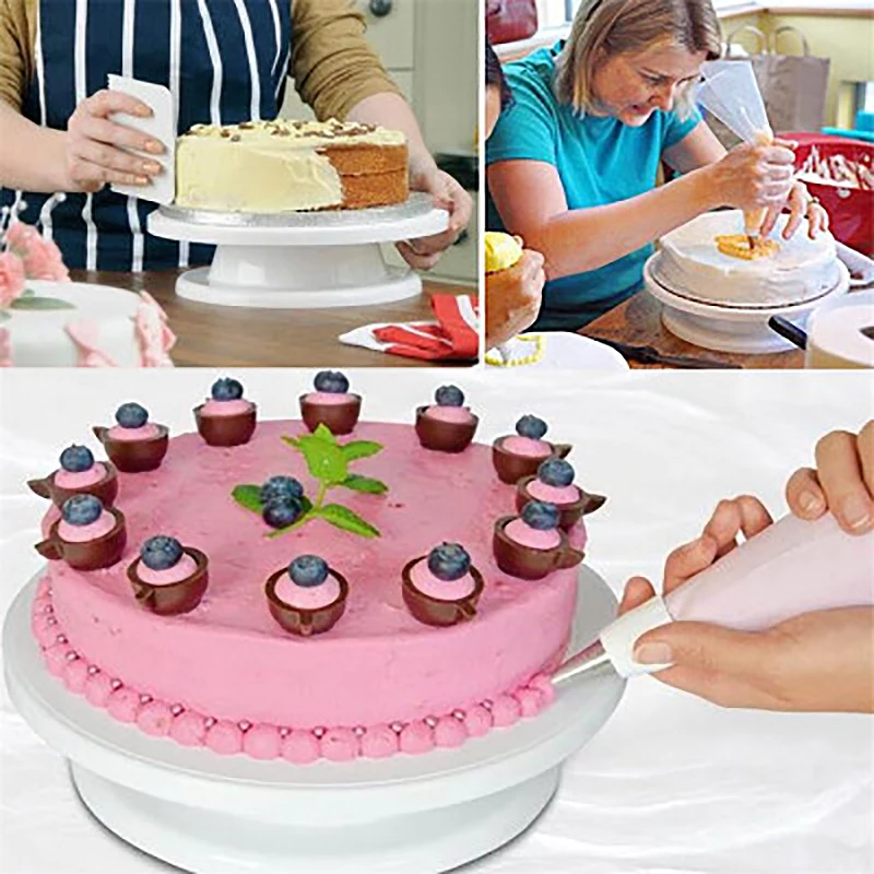 Торт база украшения торта инструменты вращающаяся подставка для торта Сахар ремесло платформа поворотного стола кекс поворотная пластина вращающиеся Инструменты для выпечки
