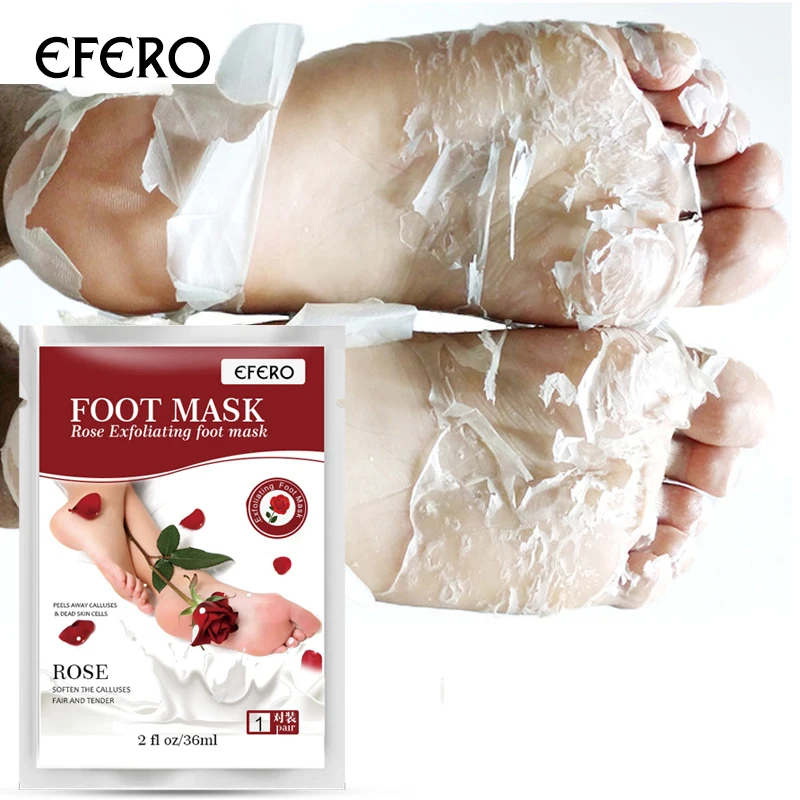1Pair Exfoliating Foot Peel Mask Baby Feet Remove Callus Hard Dead Skin Natural Rose Formula Pedicure Socks Peeling Feet Mask 1Pair Exfoliating Foot Peel Mask Baby Feet Remove Callus Hard Dead Skin Natural Rose Formula Pedicure Socks Peeling Feet Mask