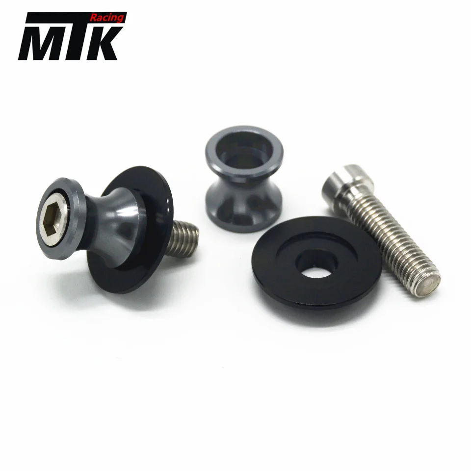 

Free delivery 6mm Motorcycle CNC Swingarm Sliders Spools Paddock Stand Bobbins Swing Arm For Yamaha MT09 MT-09 R1 R3 R6 R25 R6S