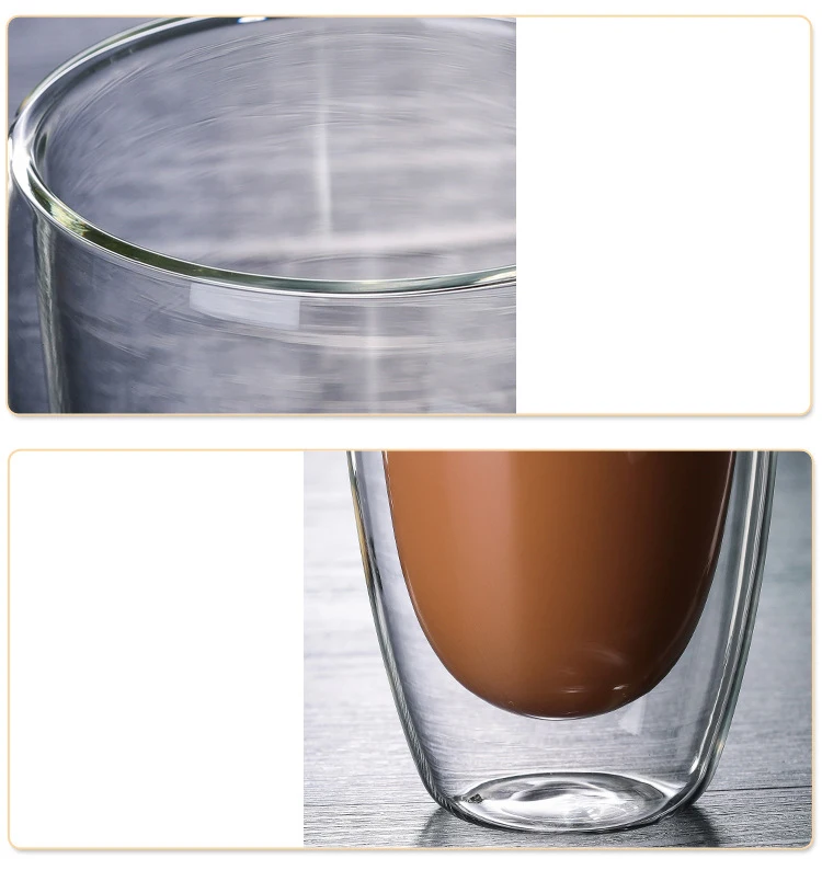 1 шт бутылка для воды кофейная чашка набор термостойкая Двойная Стенка стеклянная чашка ПИВО ручной работы пивная кружка чай виски стеклянные чашки