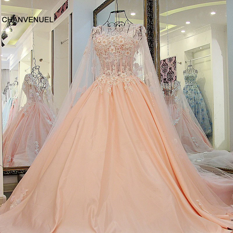 US $139.73 49% OFF|LS67889 afrikanische formalen dresseses mit langen umhang blumen sleeveless korsett zurück rosa celebrity kleider 2016 echt bild in 2016 mode 3 Zoll Schönheit Prom Abendgesellschaft Kleid