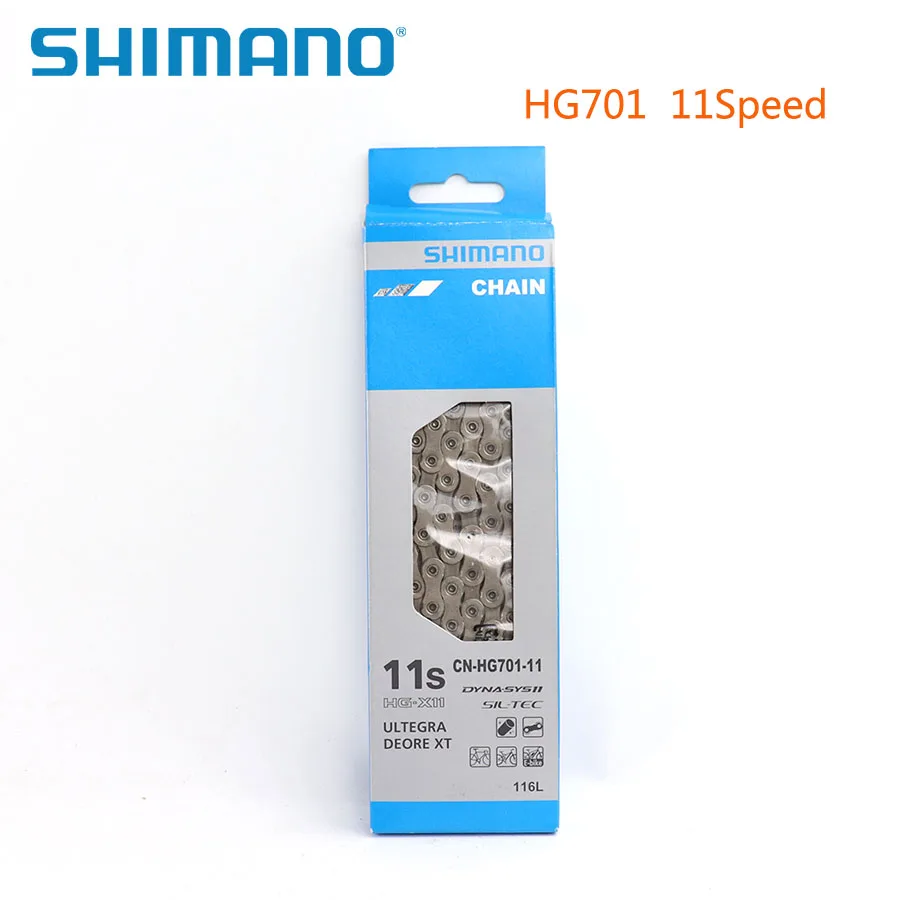 SHIMANO ULTEGRA DEORE XT HG701 цепь 11 скоростей 116L звенья для M8000 Ultegra 6800 горный велосипед и