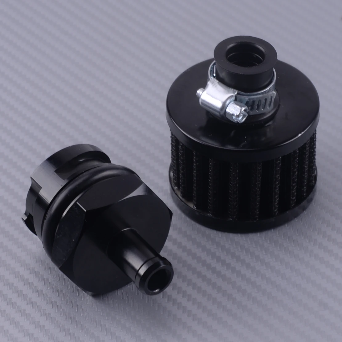 

CITALL Car Billet Engine Aluminum Valve Cover Oil Cap Bonnet Connector Breather Air Filter Fit For LSX LS1 LS6 LS2 LS3 LS7