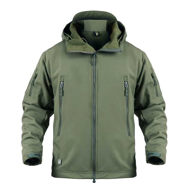 

Shark Skin Army Camouflage Men Jacket Coat Military Tactical Jacket Winter Waterproof SoftShell Jacket Windbreaker Hunt Clothes