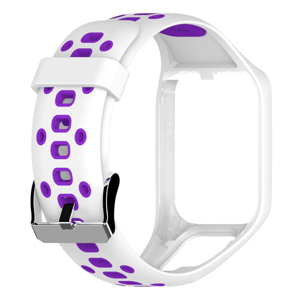 Силиконовый сменный ремешок на запястье ремешок для TomTom 2 3 серии Runner 2 3 Spark серии Golfer 2 Adventurer gps часы