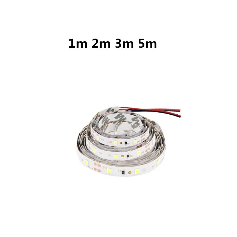 

2m 3m 5m RGB ribbo led flexible strip 12v dc 60led/m SMD2835 neon LED tape rope light Red Blue white warm green