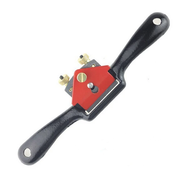 

free shipping 44mm Cutting Edge Metal Spoke Shave Plane Spokeshave Hand Cutting Tool Woodworking bird plane hand trimming tools