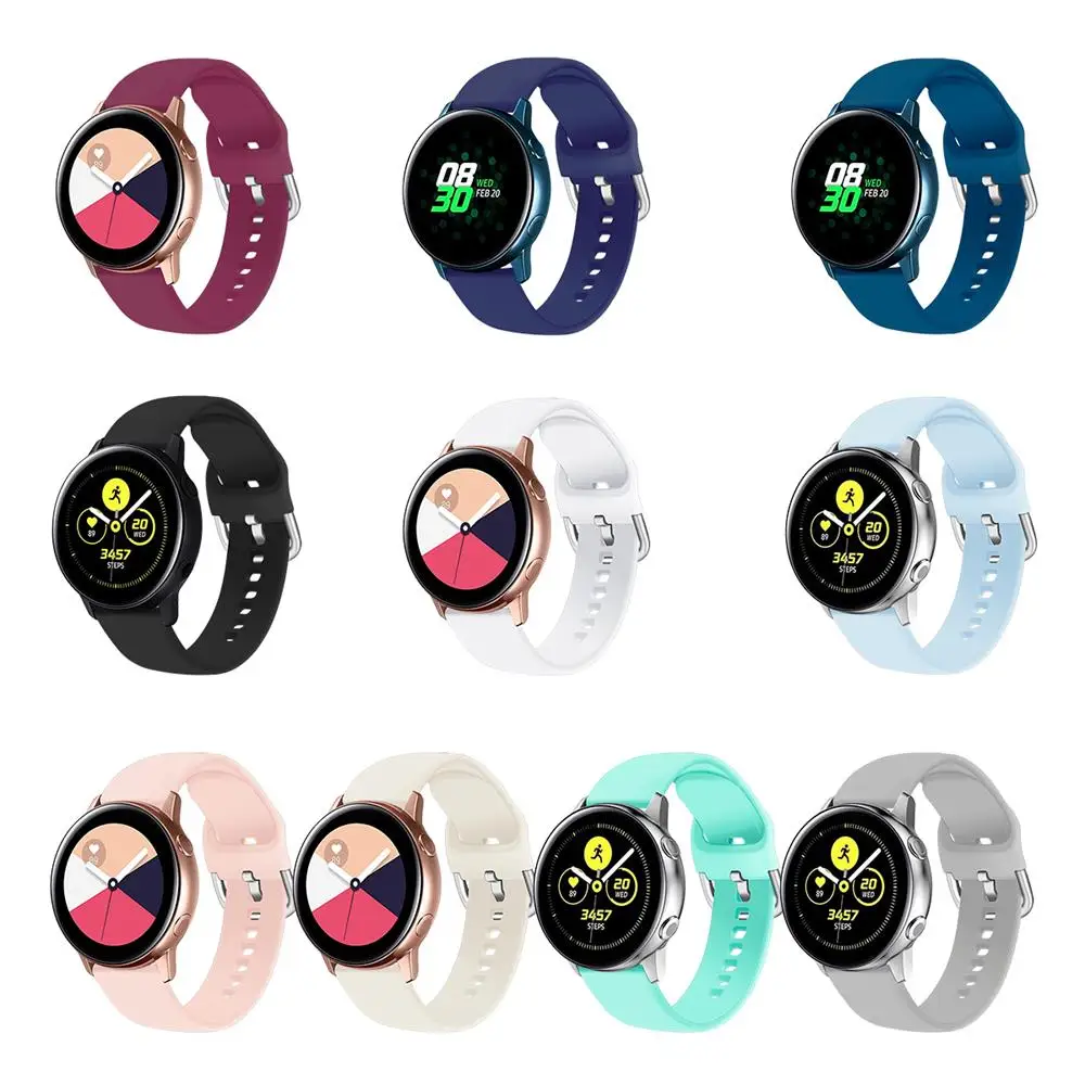 Ремешок 20 мм/22 мм для часов Huawei GT/2/2E/Pro браслет Samsung gear s3 Frontier/S2 Galaxy watch 46 мм/42 мм/Active