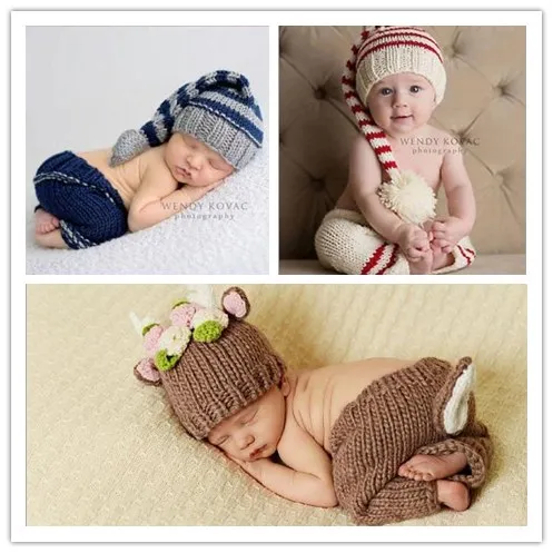 Детская шапка, аксессуары для фотографий новорожденного для маленьких девочек милые наряды для новорожденных милый кардиган Крючковой вязки на костюм, реквизит для фото фон для фотосъемки