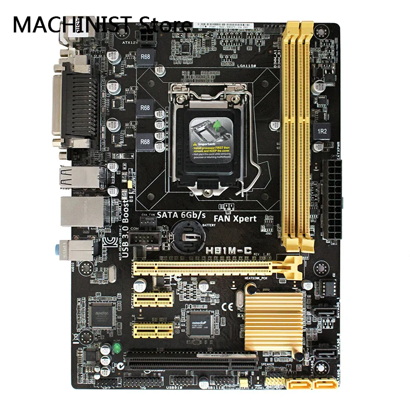 الأصلي ل ASUS H81 H81M-C سطح اللوحة LGA1150 I3 I5 I7 CPU DDR3 16G SATA3
