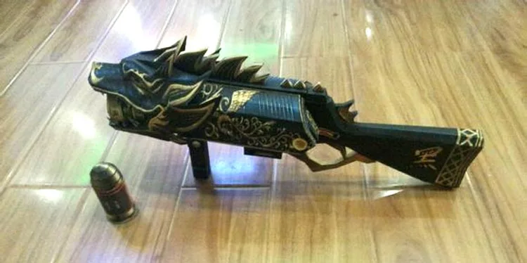 CSOL Черный Дракон пистолет антитеррористическая Элитная Бумажная модель оружие пистолет 3D стерео ручной работы рисунки, огнестрельное оружие и военные игрушки