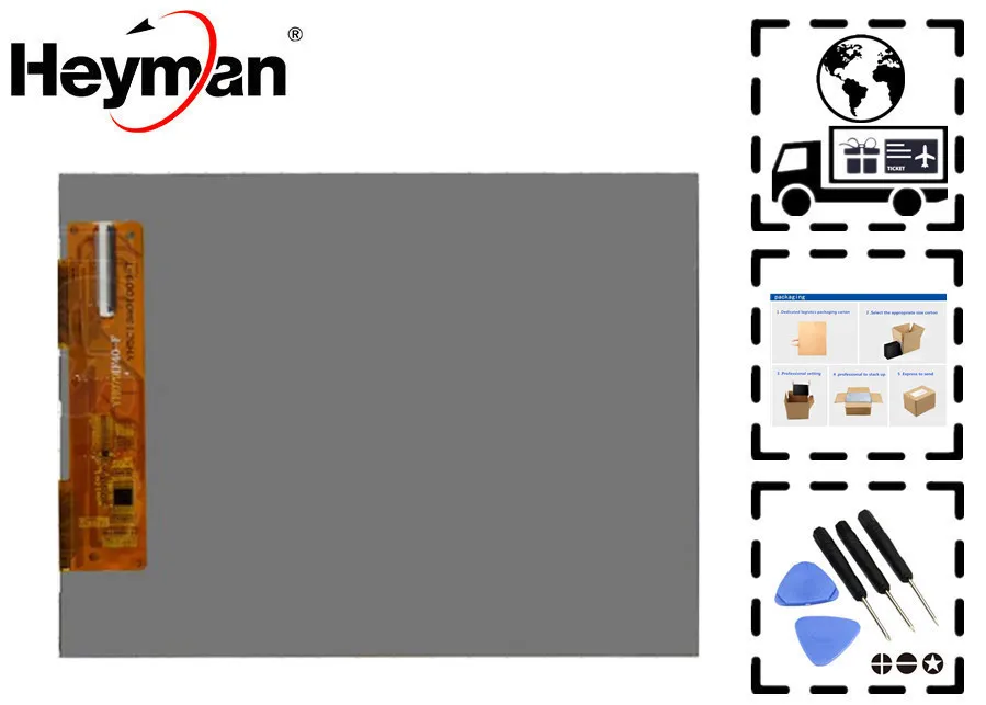 

Heyman 7,85''size LCD display screen H079IV021002 C14121000251/FY78521LH26A01/YH079IF40-F for China-Tablet PC Replacement parts