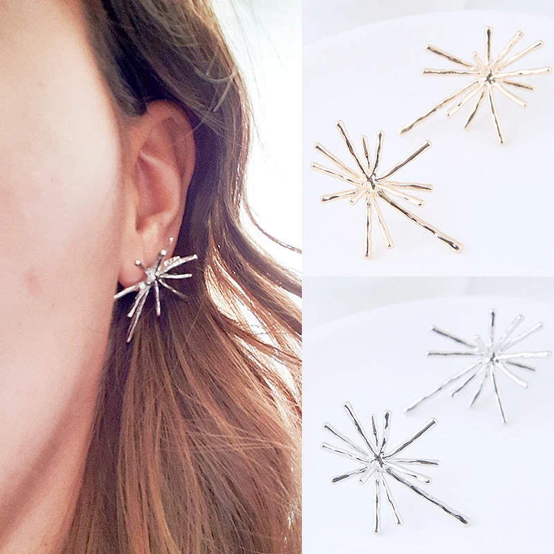 

Sale Alloy Flower Graceful Earrings For Women Wedding High Quality Beautiful Gold Tassel Earring Gifts