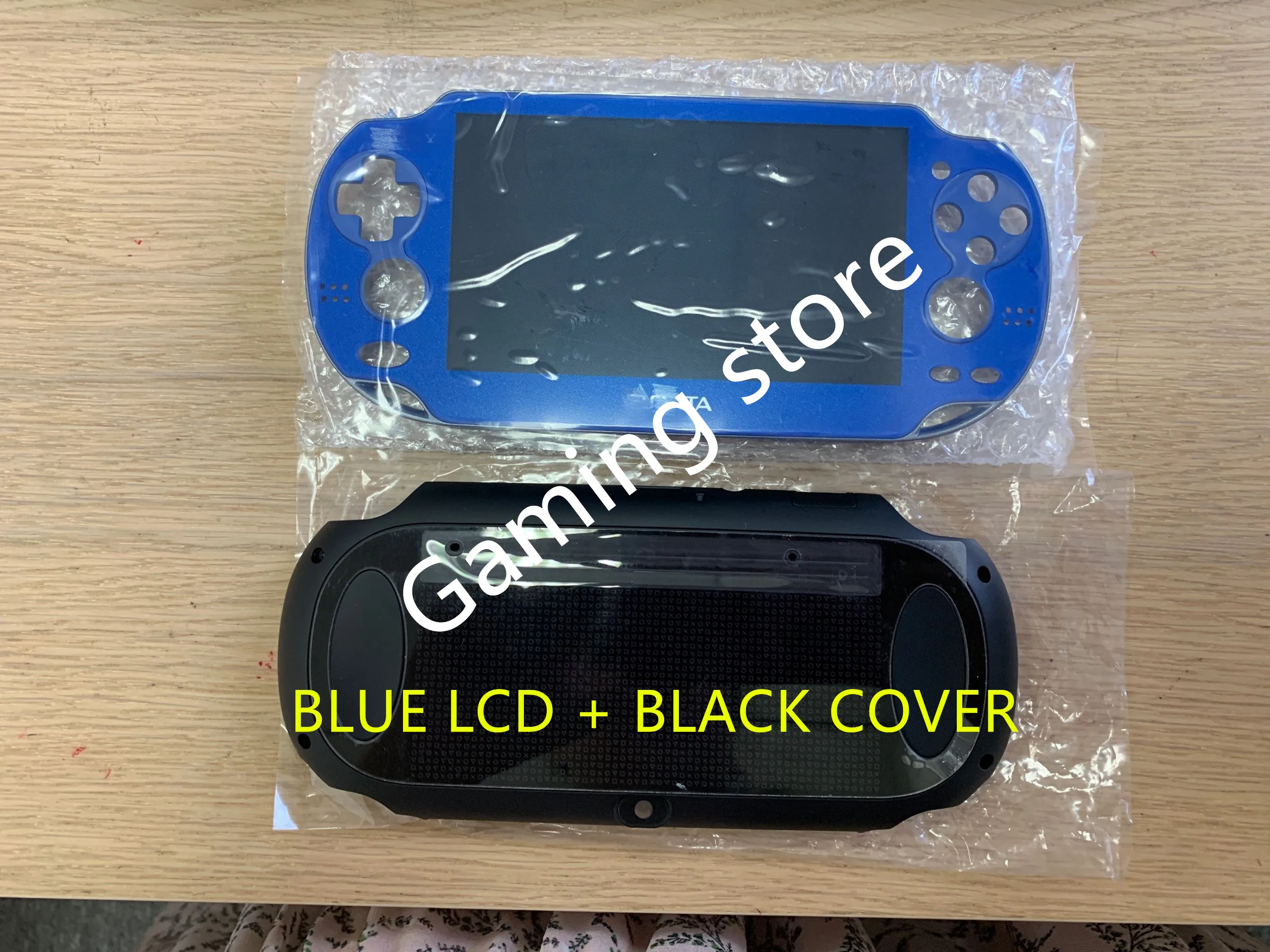 Бесплатная доставка оригинальный новый для psvita ps vita psv 1000 ЖК-экран в сборе синий +