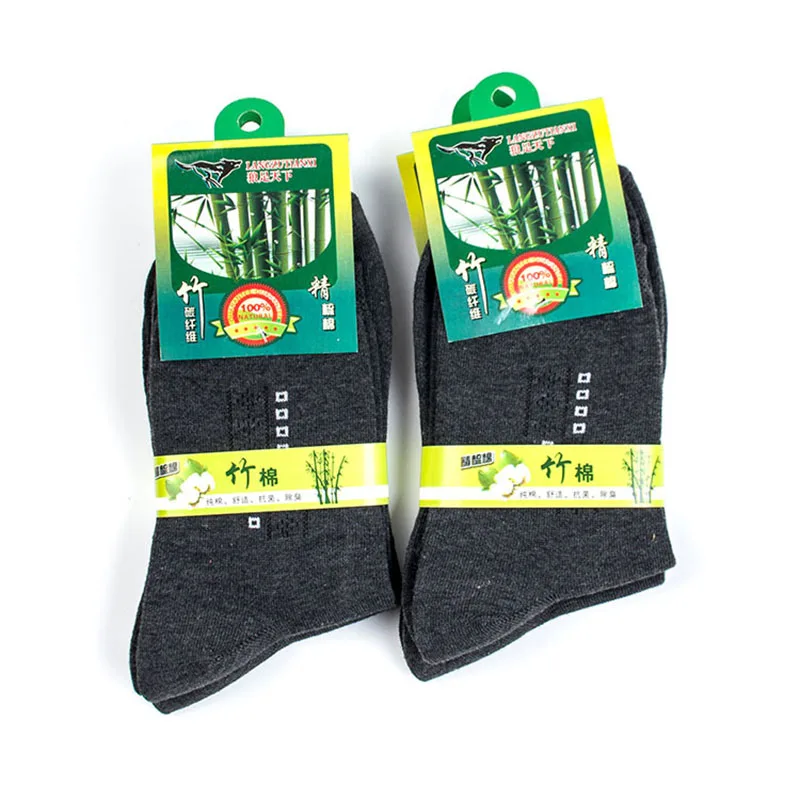 5 пар мужских носков из бамбукового волокна винтажные жаккардовый клетчатый повседневные Модные мужские носки удобные прочные мужские носки на осень и зиму Meias