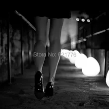 4 шт./лот d14. 5 см H14 см из светодиодов рок лампа дизайн нерушимая из светодиодов рокки / из светодиодов персик свет лампы для внутреннего / бассейн украшения