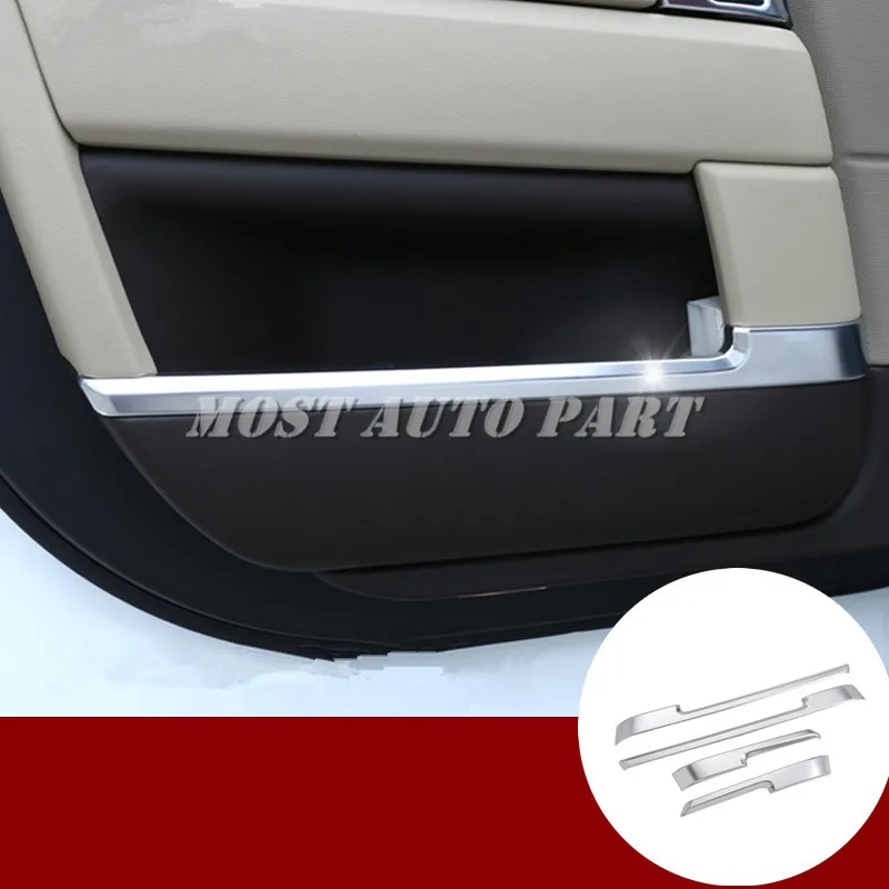 

Inner Car Door Panel Frame Cover Trim For Land Rover Range Rover L405 2013-2017