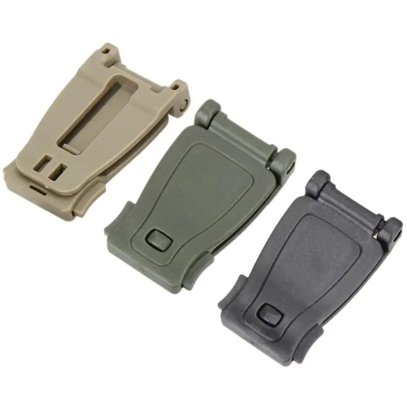 

5Pcs Backpack Buckle Clips Molle Strap Military Bag Webbing Connecting Buckles Backpack Accessory Travel Kits 3 Colors