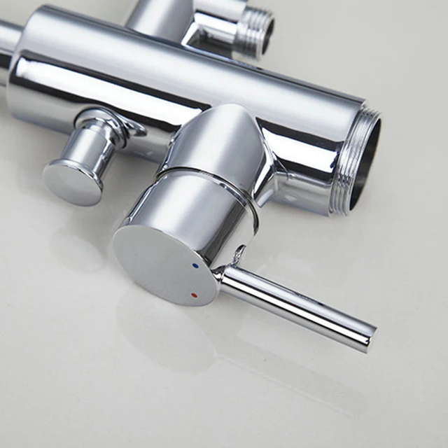 Online Shop ONS Moderne Chrome Poolse Badkamer Douche Set Kraan ... Online Shop ONS Moderne Chrome Poolse Badkamer Douche Set Kraan ...