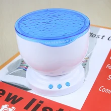 Where Buy LED Night Light Projector Speaker Lamp gift Free shipping