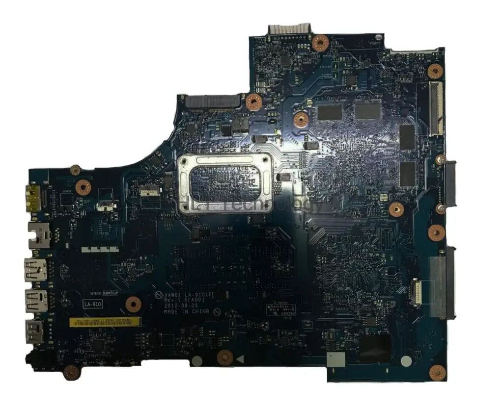 Материнская плата для ноутбука Dell INSPIRON 3521 5521 VAW01 LA 9101P CN 0P14T7 P14T7 I5 3337U Процессор