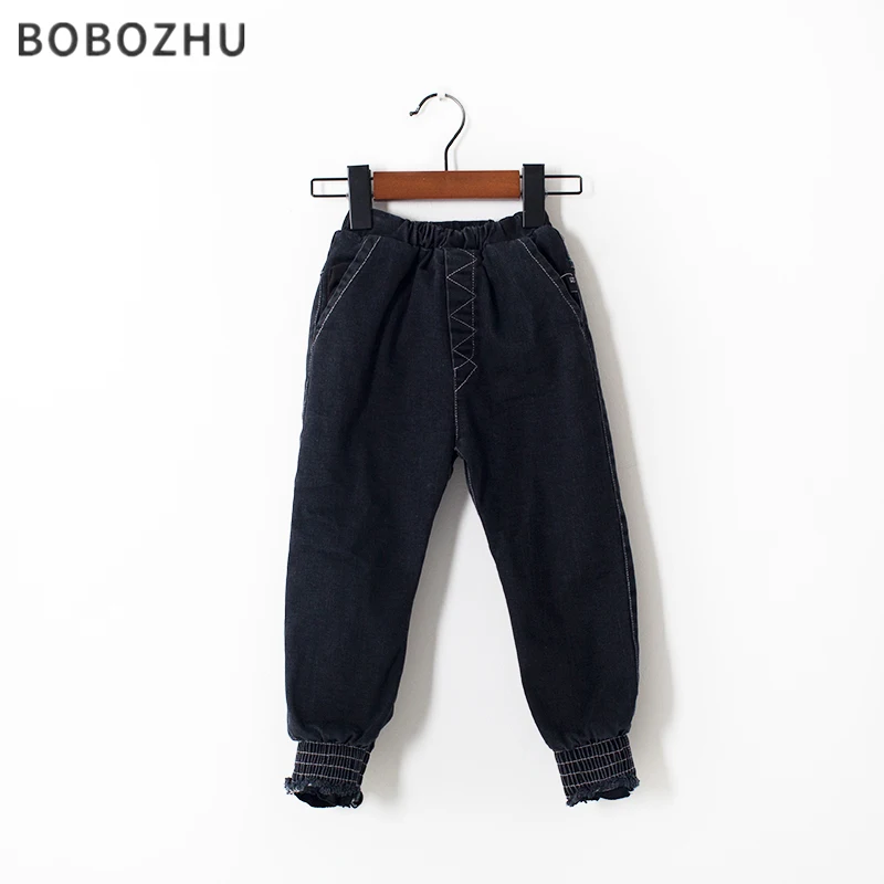 boys black jogger jeans