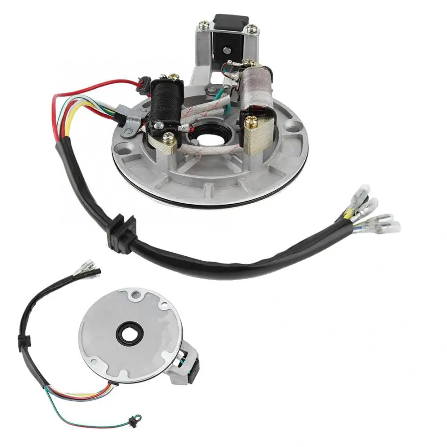 1 компл. Электрический жгут проводов комплект CDI катушка зажигания Свеча зажигания для 50cc 90cc 110cc для Lifan Loncin Ducar Shineray Zongshen YX