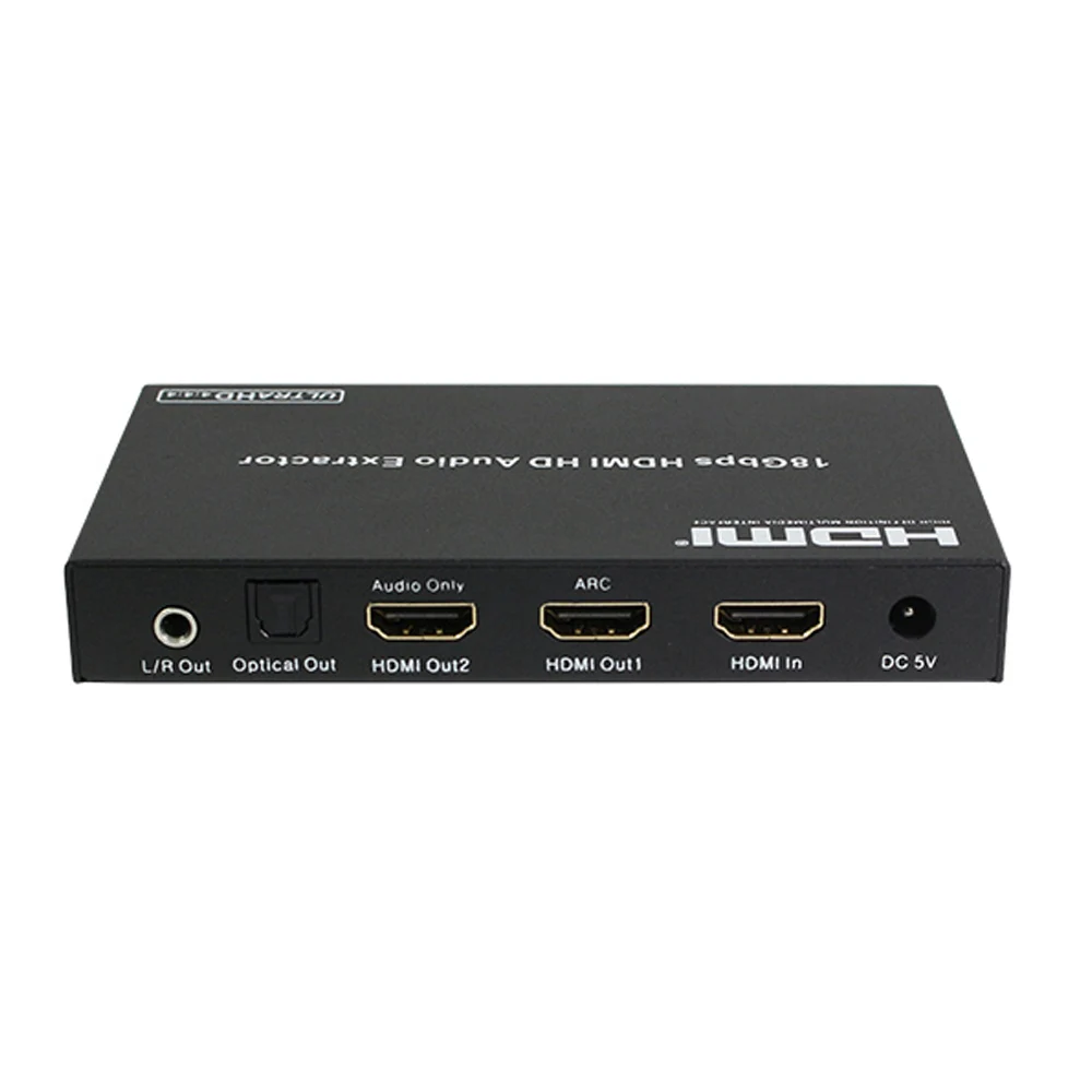 Digitale Analogico 4 k HDMI 2.0 ARC HD Audio Extractor 5.1CH/7.1CH ottico SPDIF Convertitore loop o