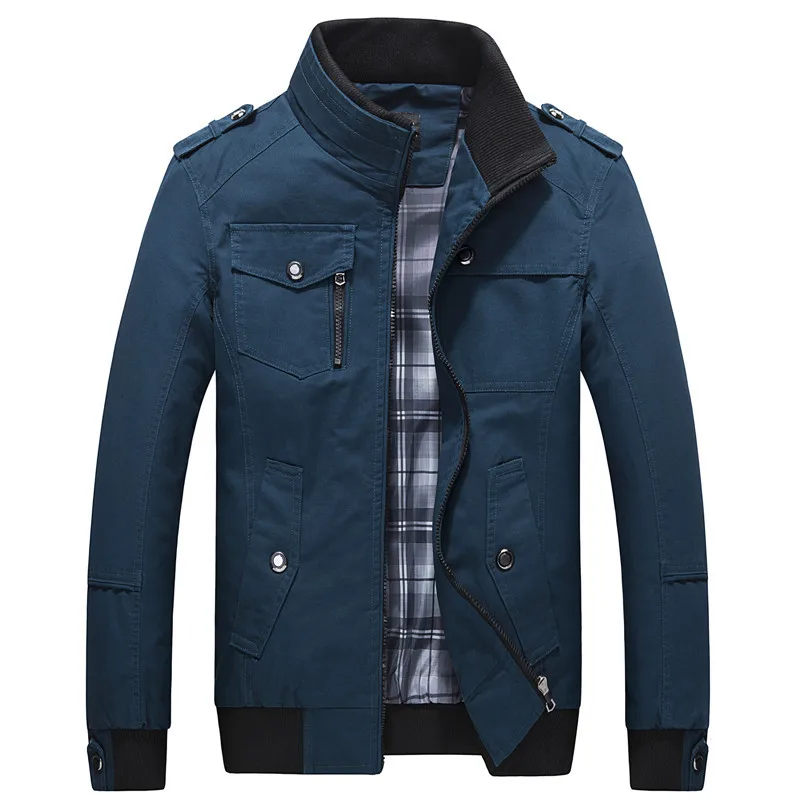 khaki Streetwear black 5xl Veste Jaqueta Blue Plus 2018 Vestes Hommes My658 Taille Manteaux Manteau Et Vêtements Automne red Mens Masculina La Dark Pour green qB0n0A