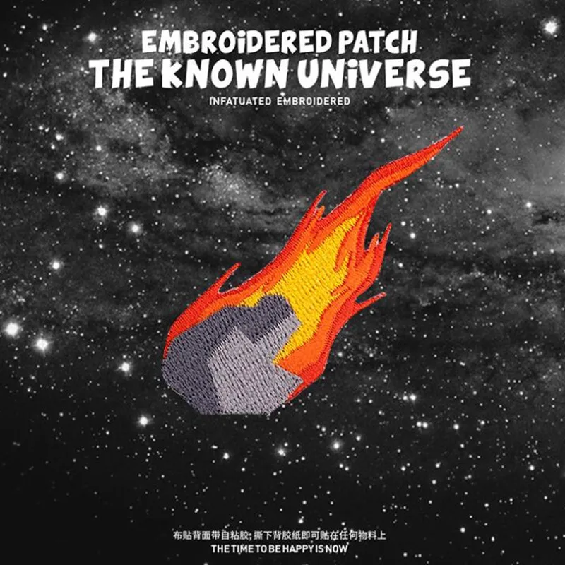 ZOTOONE 12 Style Iron-On Universe Astronaut Planet Patch Stickers Patches For Clothing Embroidery Patch Planet D1