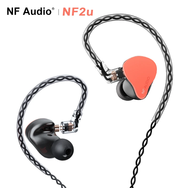 

HIDIZS NF AUDIO NF2u 2 Knowles Armatures Drivers(2 way crossover) HiFi In-ear Monitor Earphone IEM 0.78mm 2pin Detachable Cable